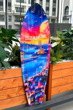 Dekoratif Sörf Tahtası Acrylic Tablolar
